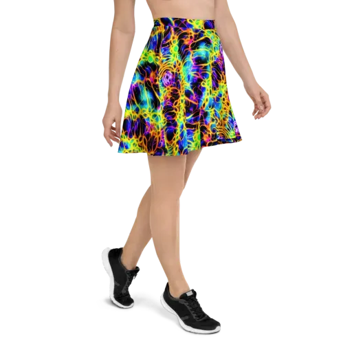 Solaris Mesh on a Skater Skirt