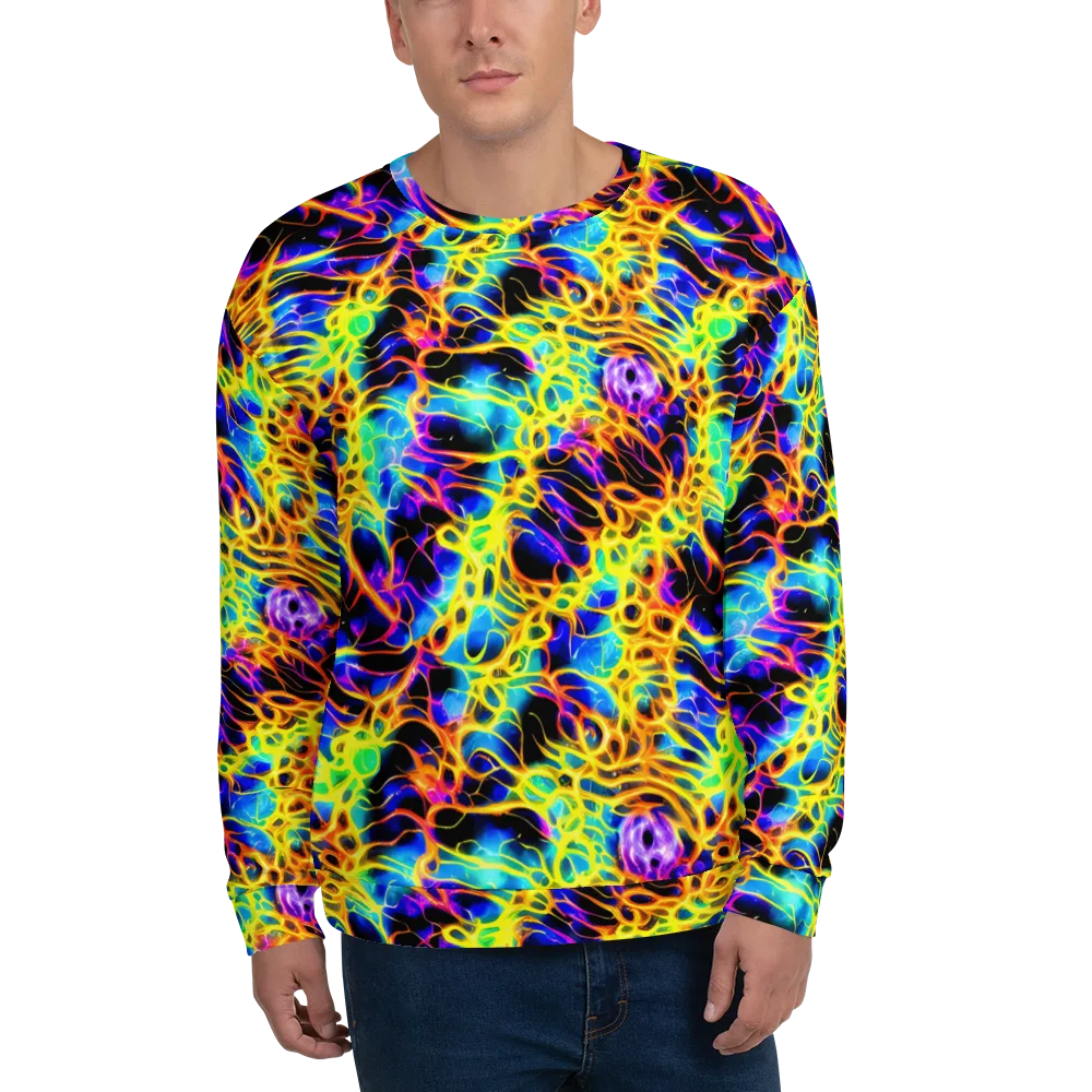 Solaris Mesh on Sweatshirt — Front