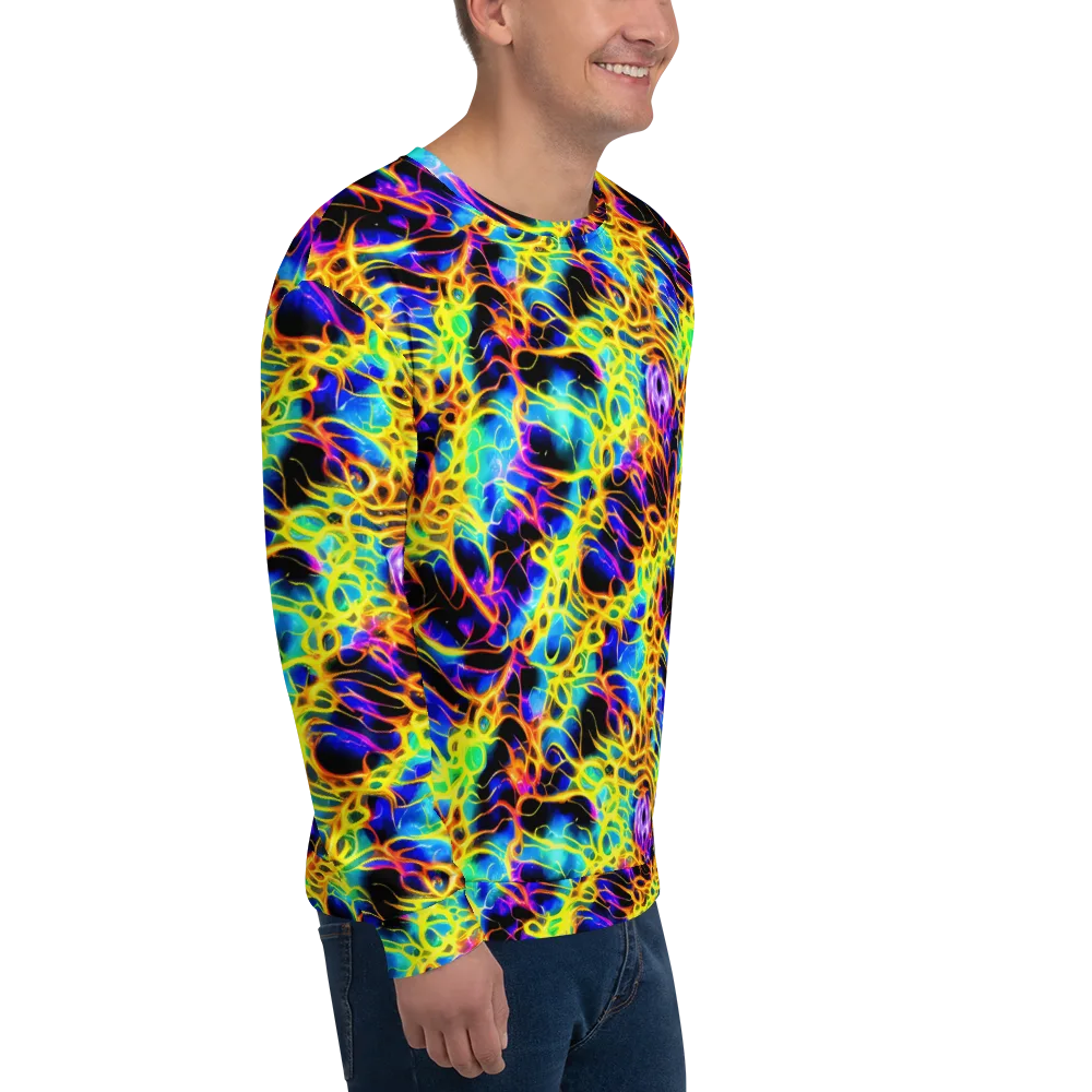 Solaris Mesh on Sweatshirt — Right Front