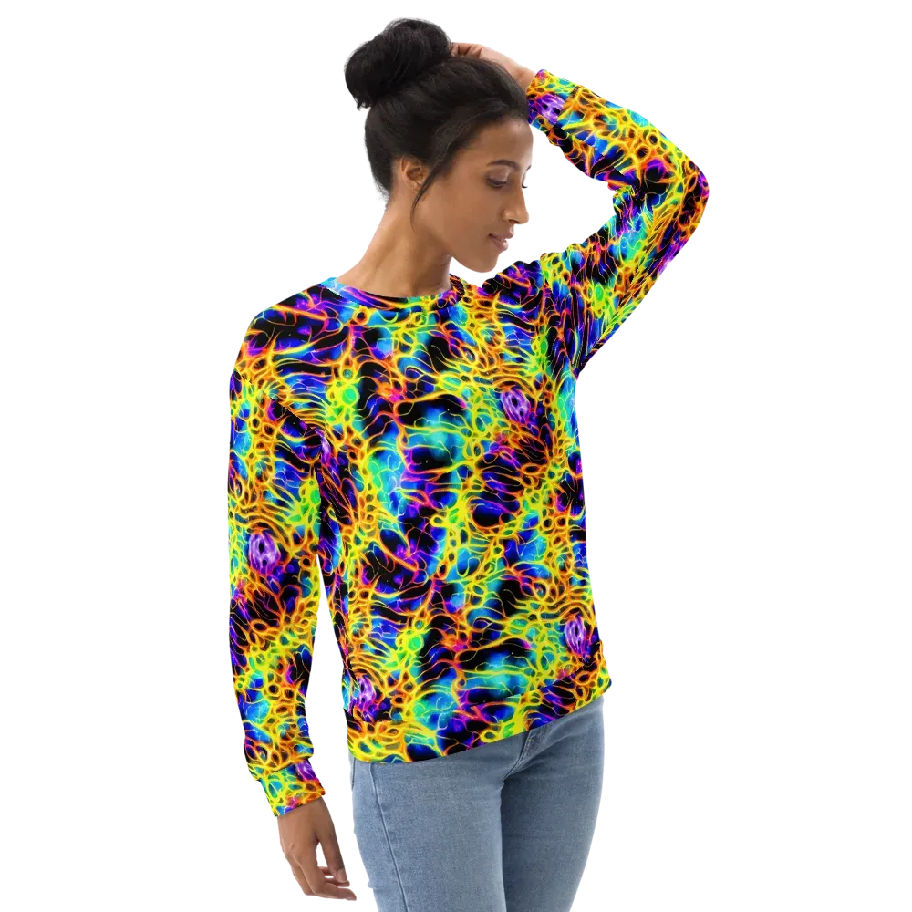 Solaris Mesh on Sweatshirt — Right Front