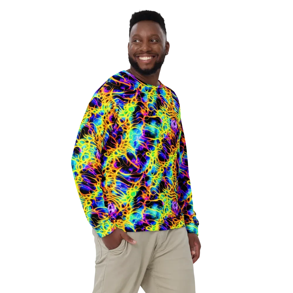 Solaris Mesh on Sweatshirt — Front