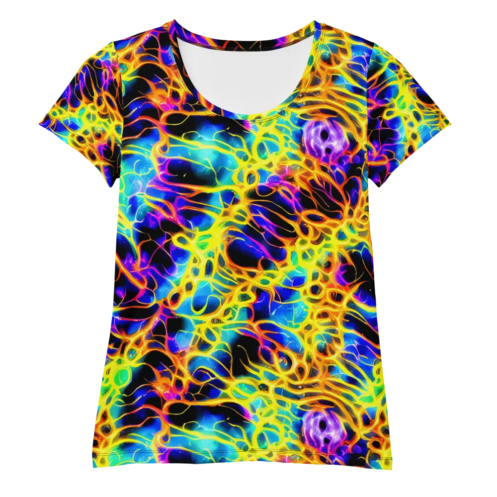 Solaris Mesh on Women's Athletic T-Shirt — Front