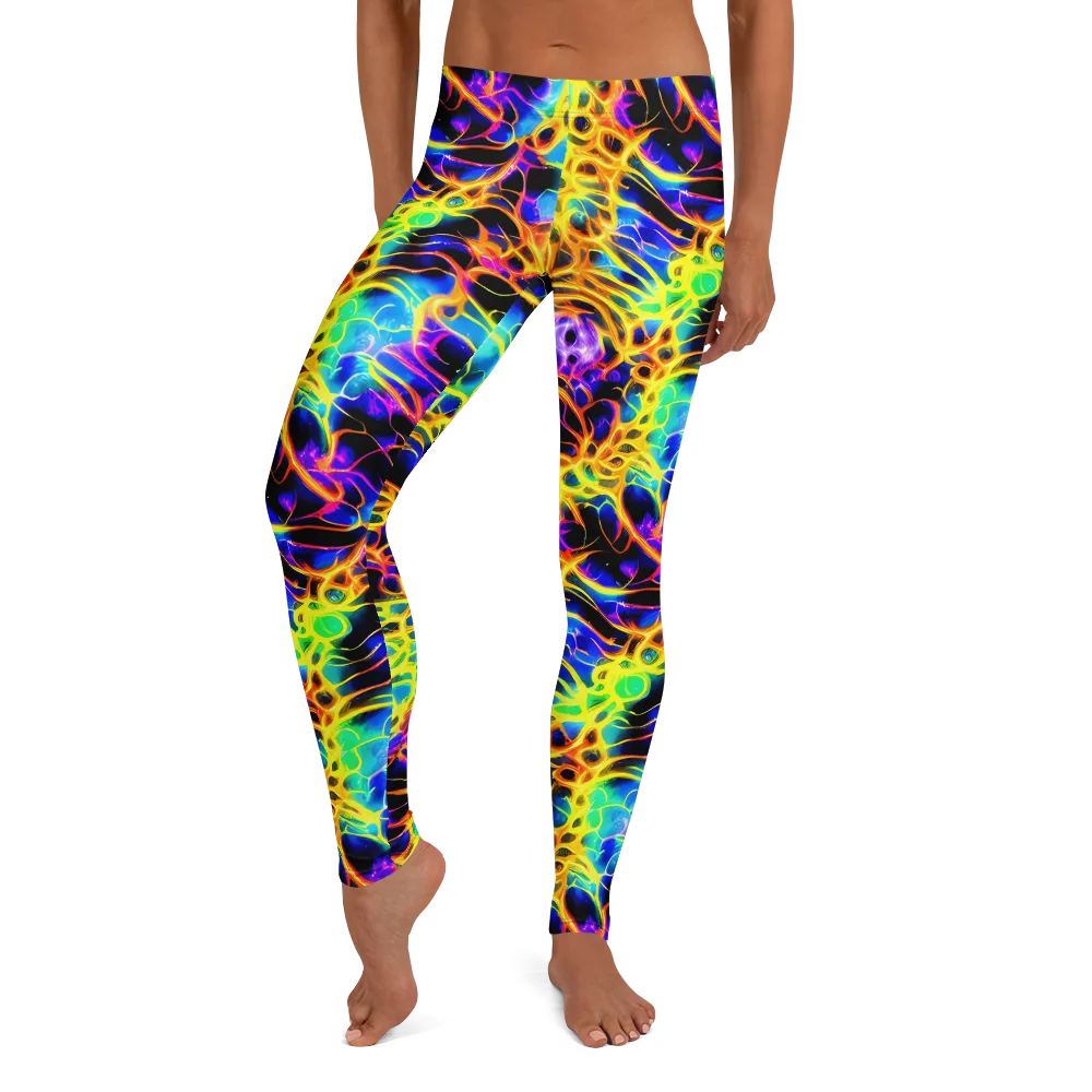 Solaris Mesh on Leggings — Front