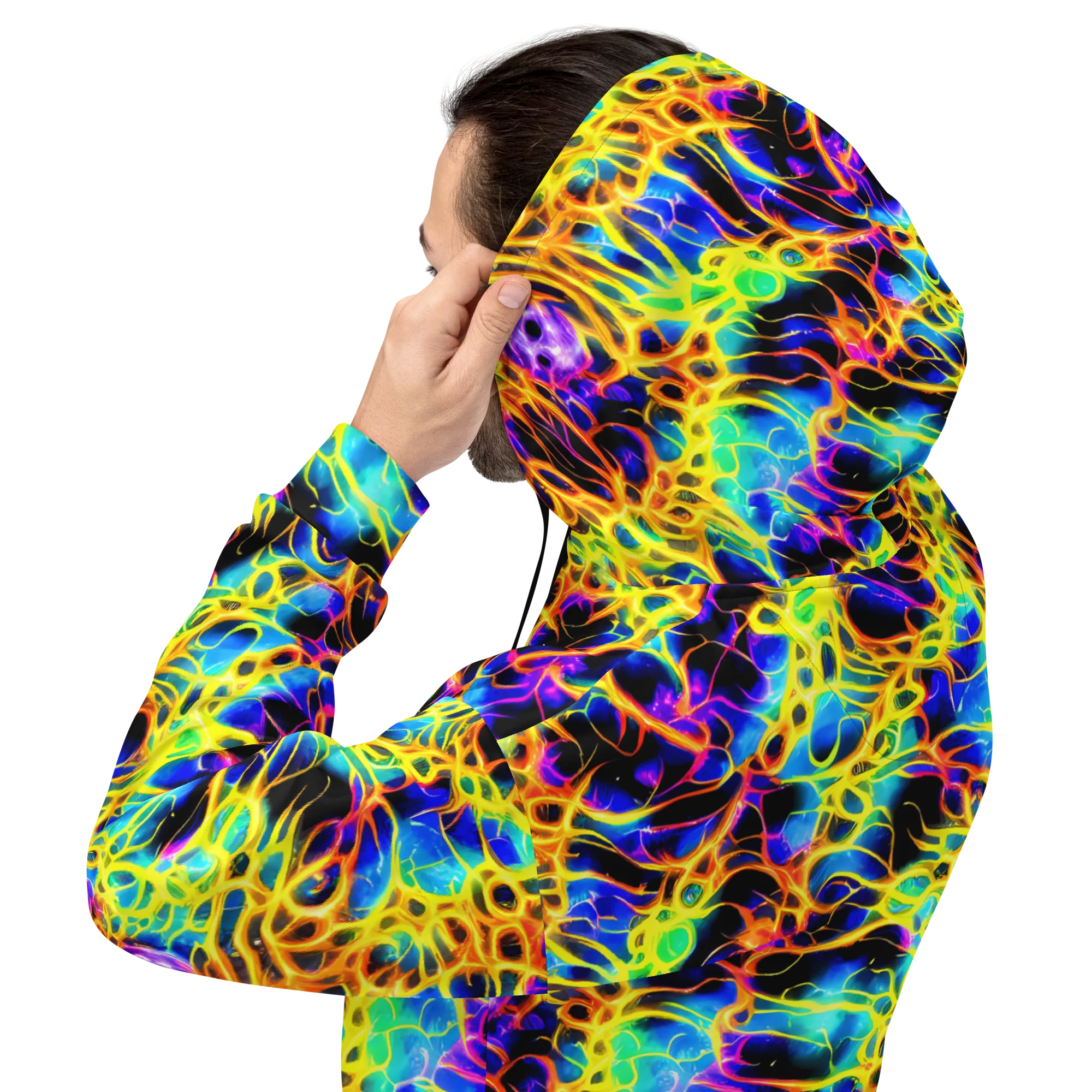 Solaris Mesh on Hoodie — Back