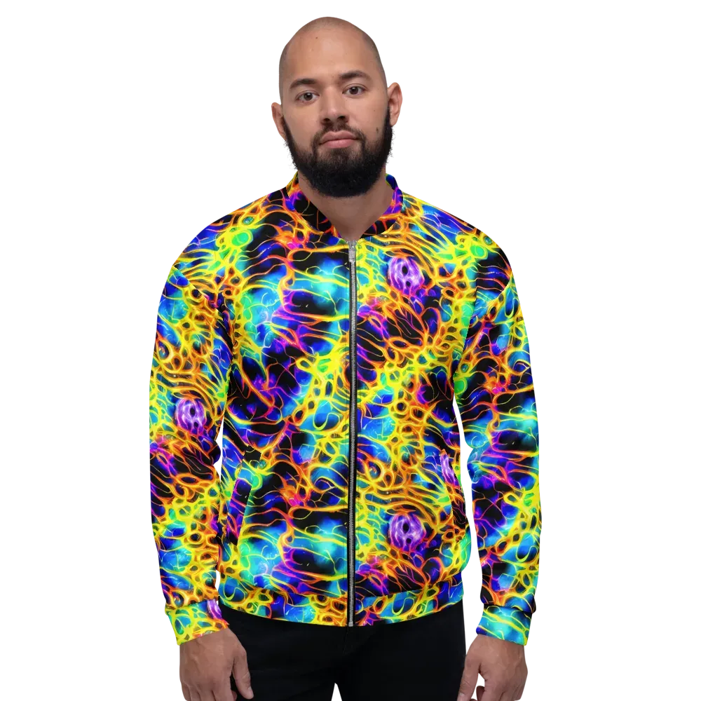 Solaris Mesh on Bomber Jacket — Front