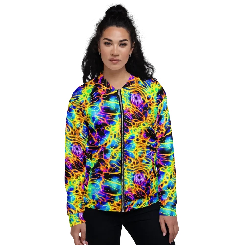 Solaris Mesh on Bomber Jacket — Front