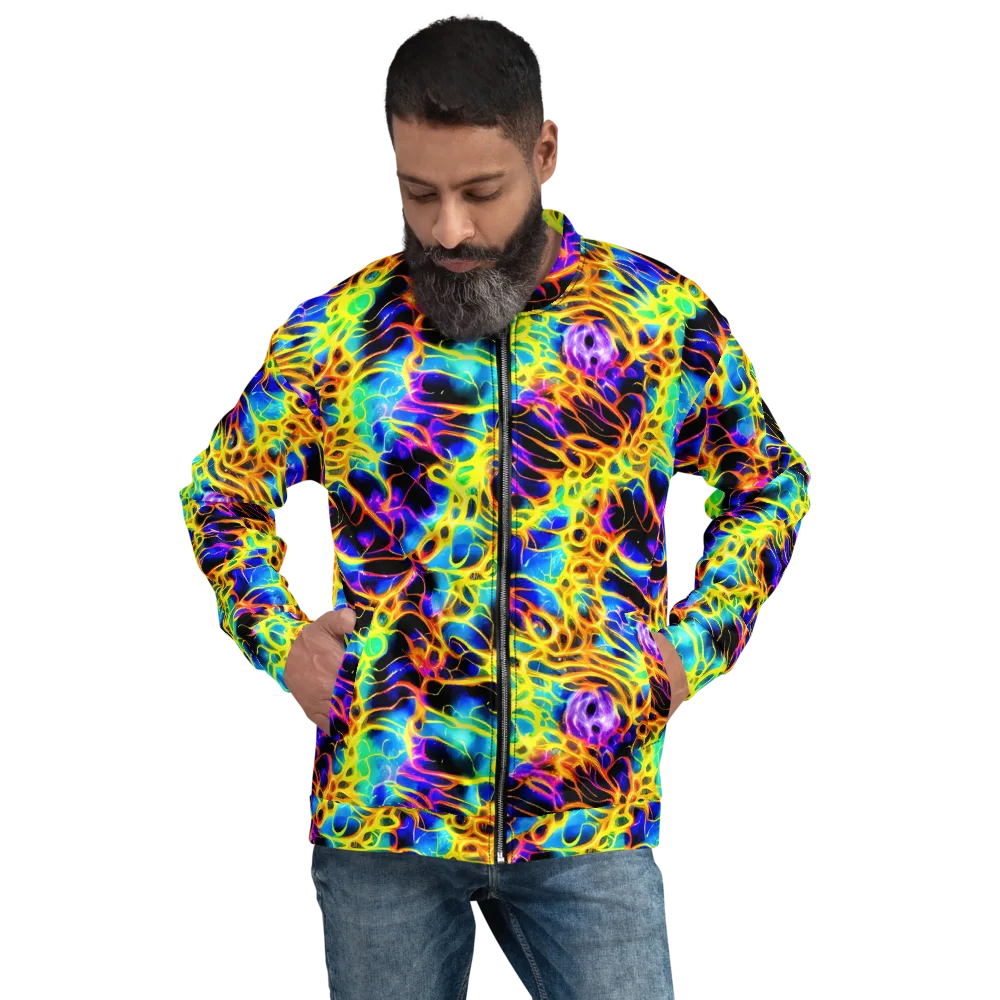 Solaris Mesh on Bomber Jacket — Front