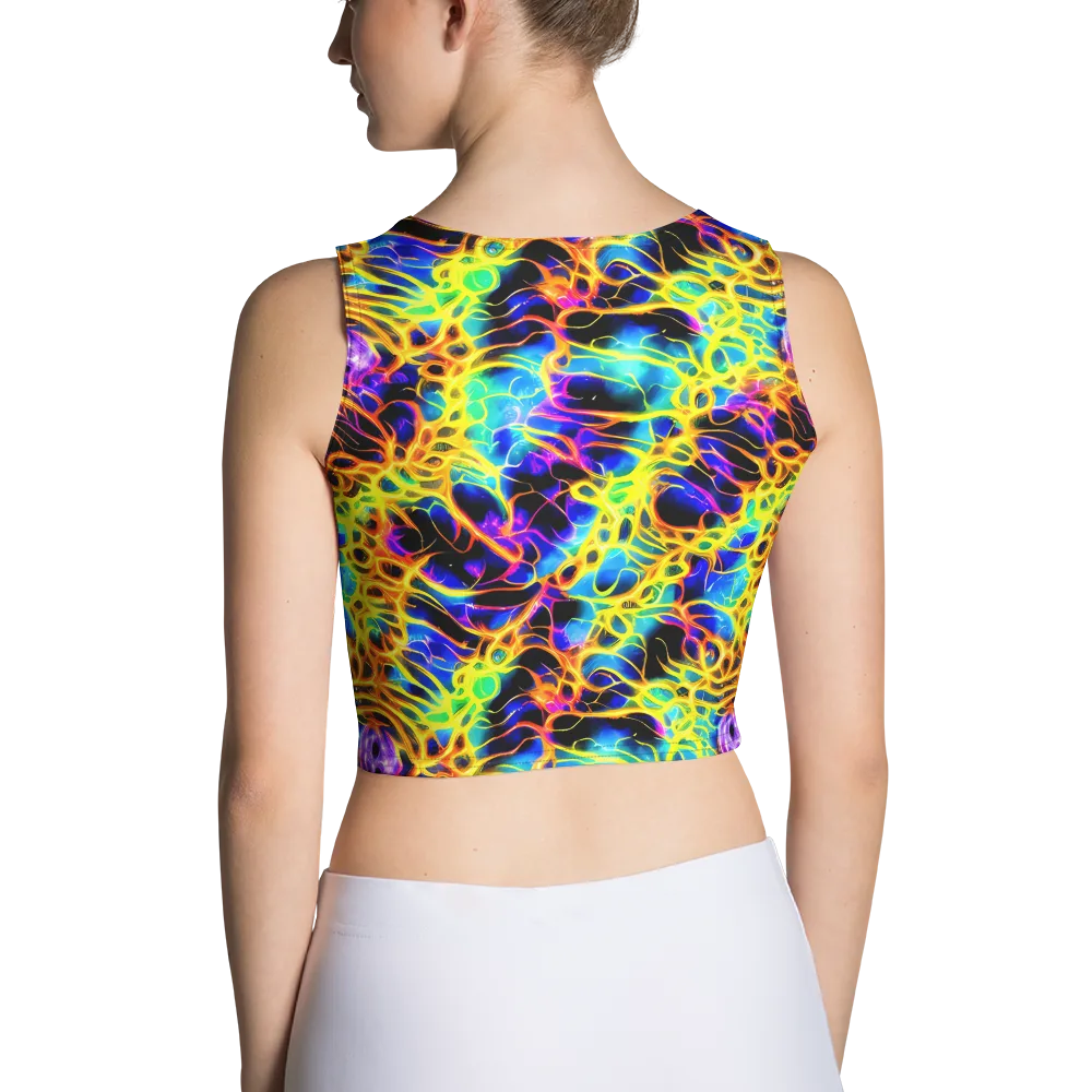 Solaris Mesh on Crop Top — Back