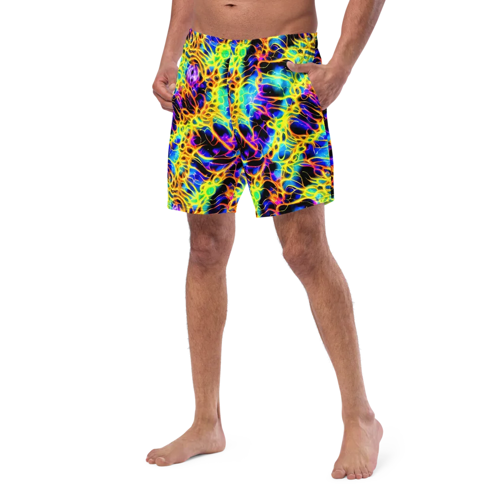 Solaris Mesh on Swim Trunks — Left Front