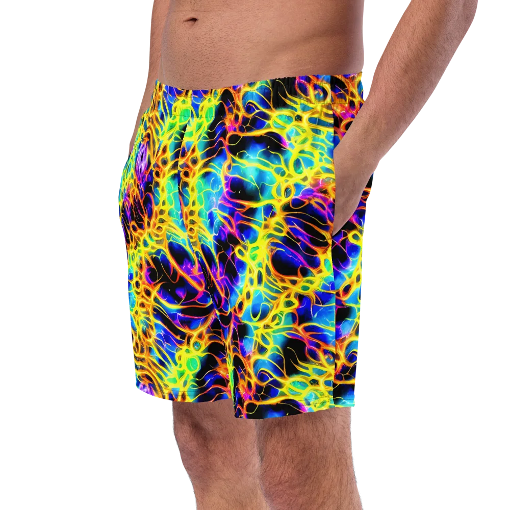 Solaris Mesh on Swim Trunks — Left Front