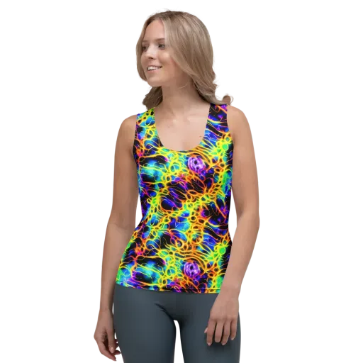 Solaris Mesh on a Women's Tank Top