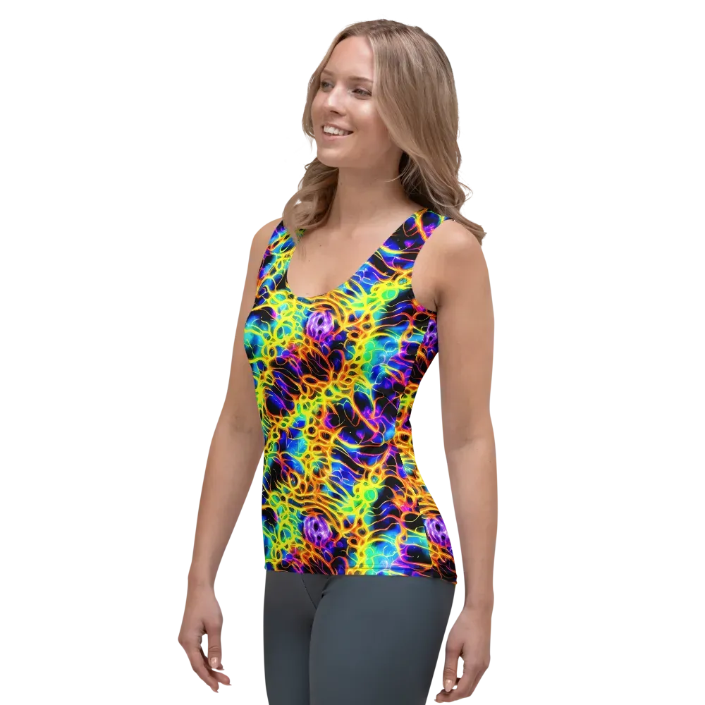 Solaris Mesh on Women's Tank Top — Left Front