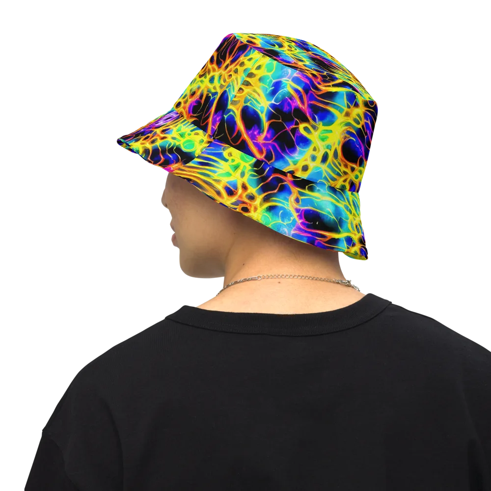 Solaris Mesh on Reversible Bucket Hat — Back Inside