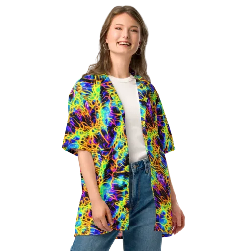 Solaris Mesh on a Button Shirt