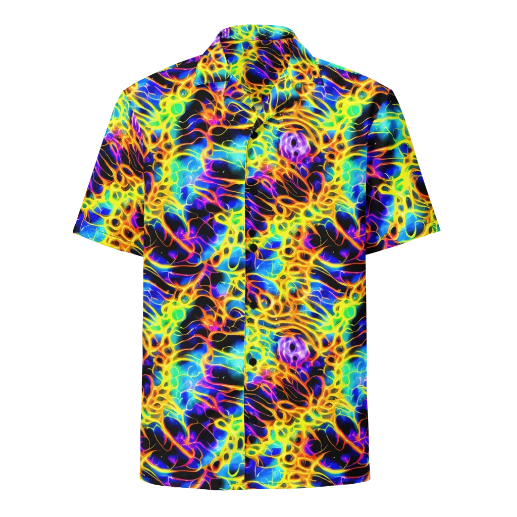 Solaris Mesh on Button Shirt — Front
