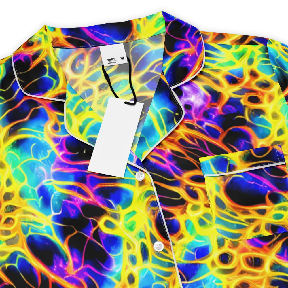 Solaris Mesh on Women's Short Sleeve Pajama Top — Product details