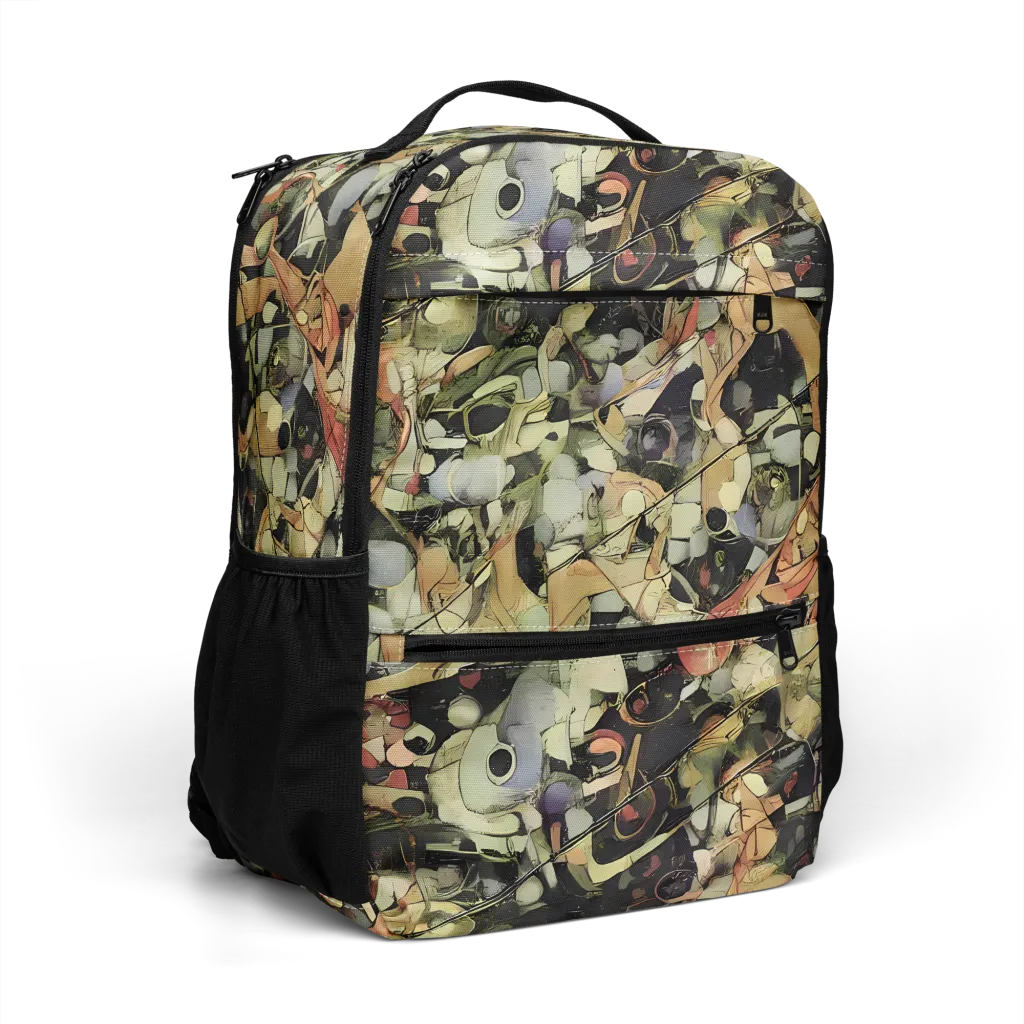 Olive Riddle on Utility Backpack — Right Front