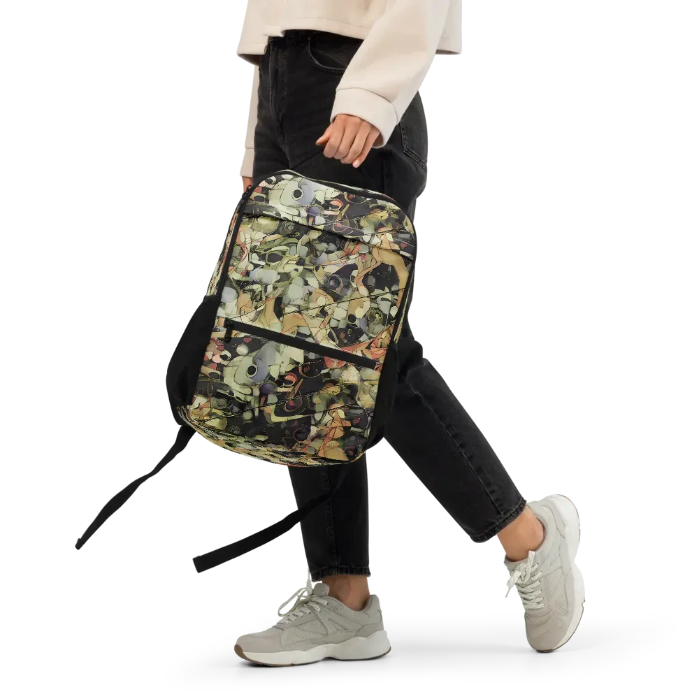 Olive Riddle on Utility Backpack — Front
