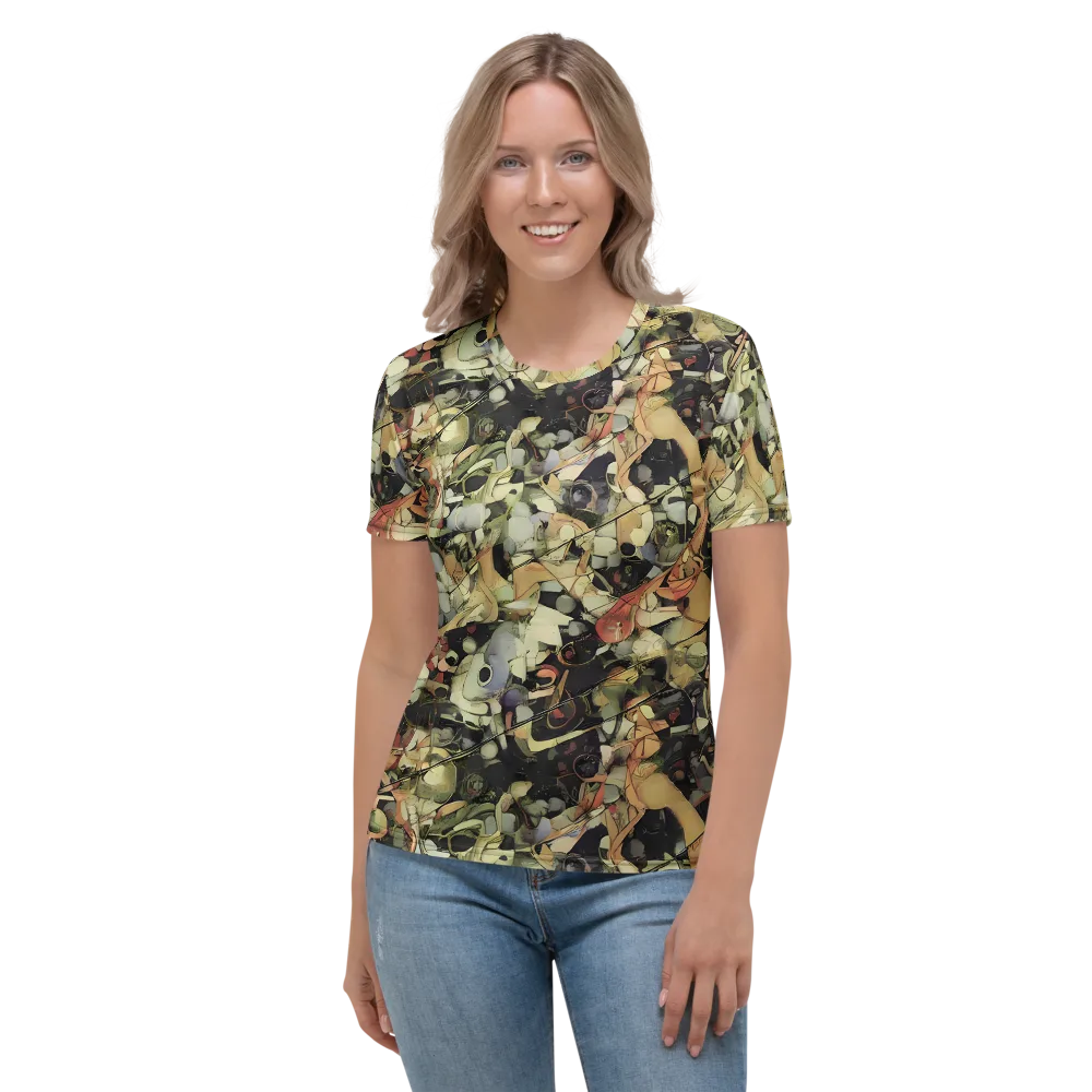Olive Riddle on Women's Crew Neck T-Shirt — Front