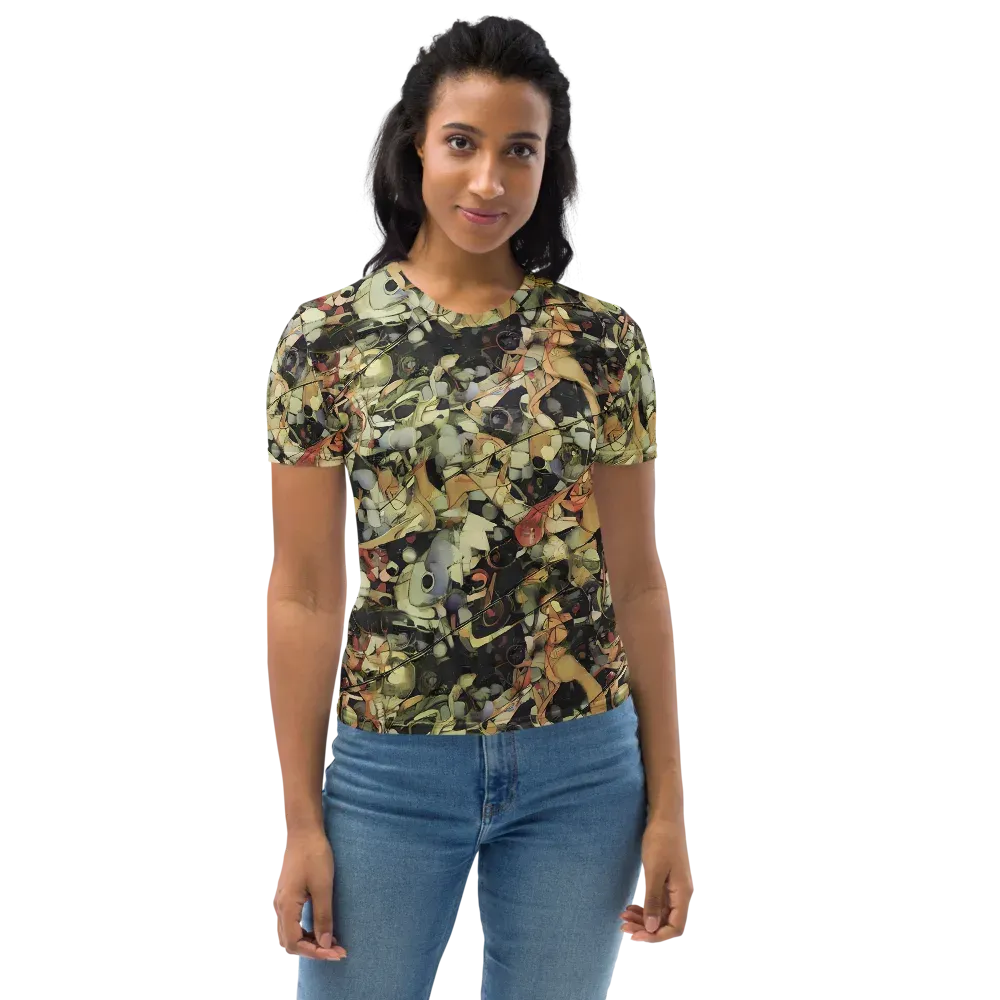 Olive Riddle on Women's Crew Neck T-Shirt — Front