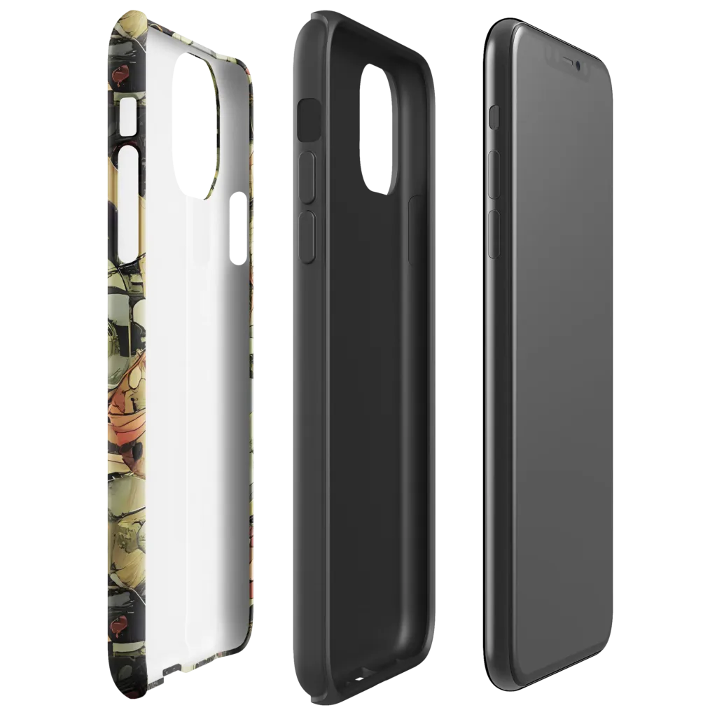 Olive Riddle on Tough Case for iPhone® — Right