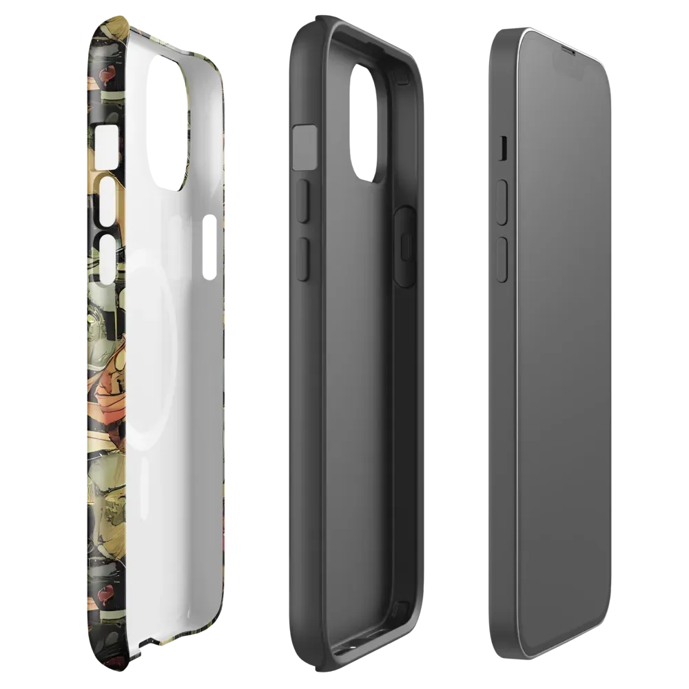 Olive Riddle on MagSafe Tough Case for iPhone® — Front