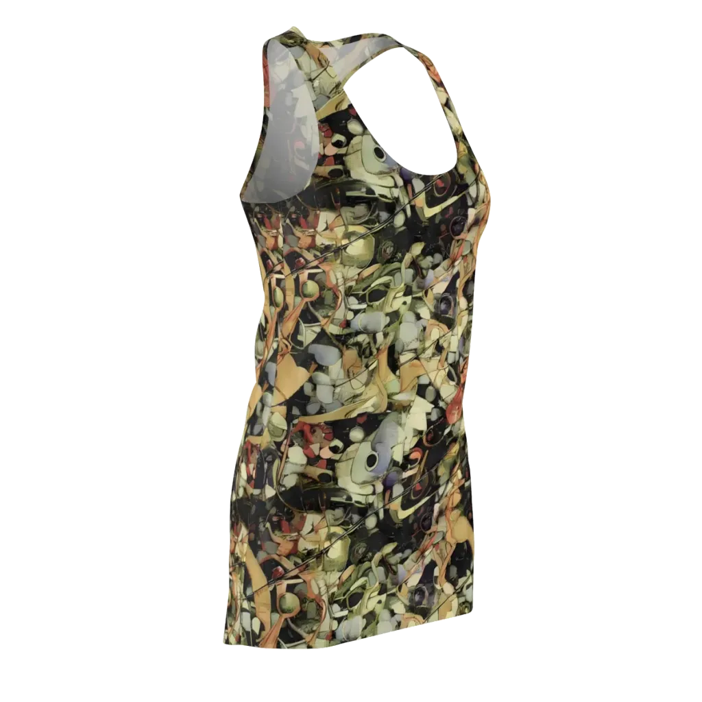 Olive Riddle on Racerback Dress — Front Side