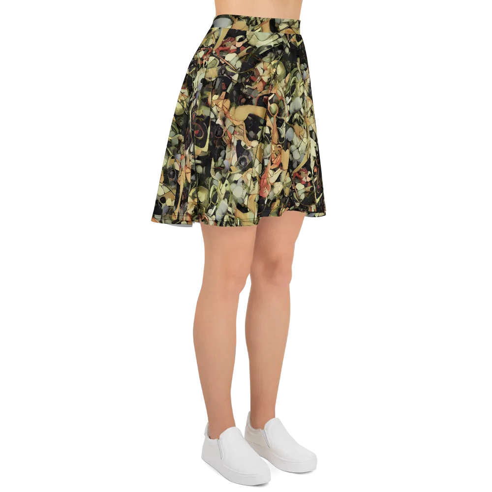 Olive Riddle on Skater Skirt — Right