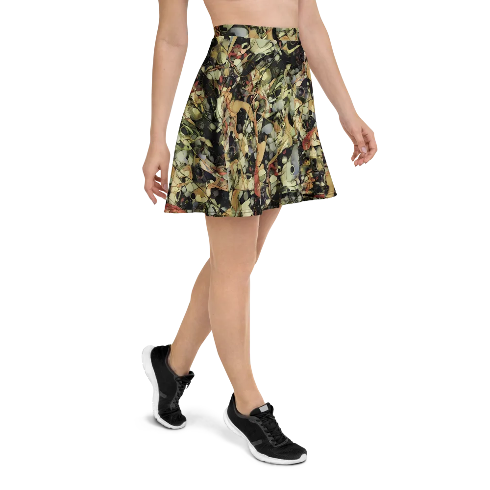 Olive Riddle on Skater Skirt — Right