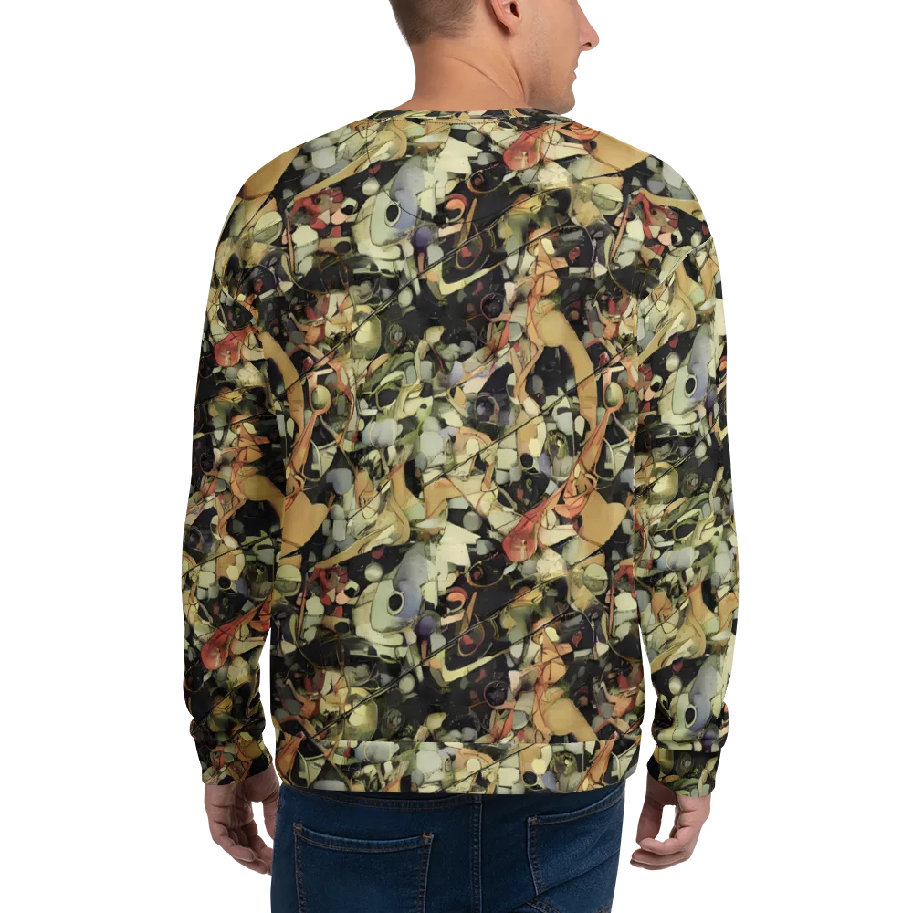 Olive Riddle on Sweatshirt — Back
