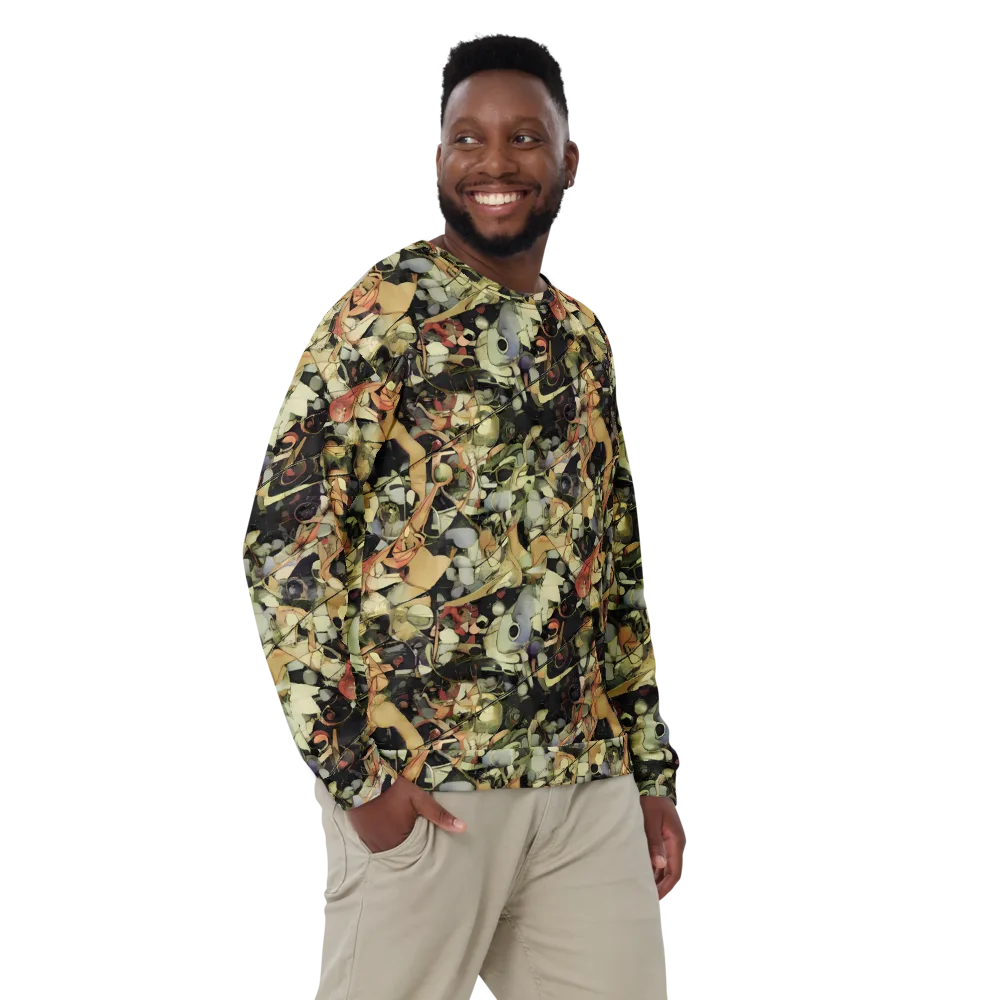 Olive Riddle on Sweatshirt — Front