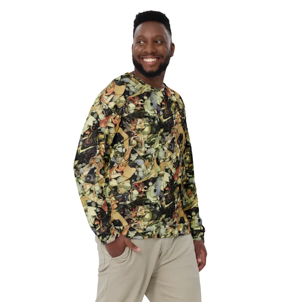 Olive Riddle on Sweatshirt — Front
