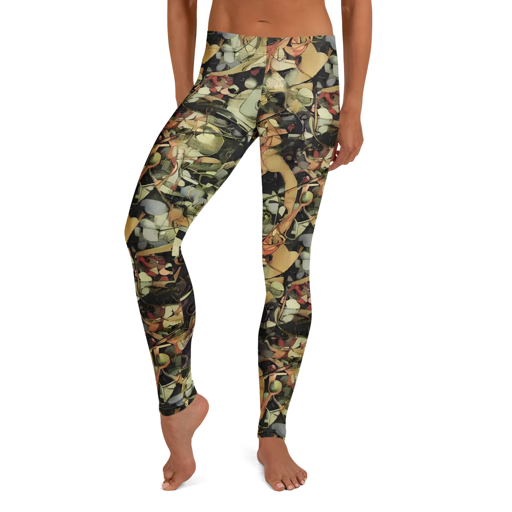 Olive Riddle on Leggings — Front