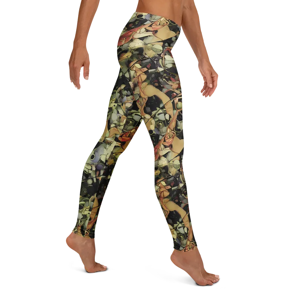 Olive Riddle on Leggings — Right