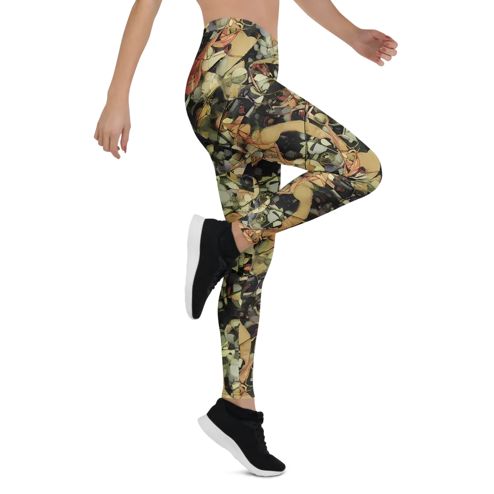 Olive Riddle on Leggings — Right