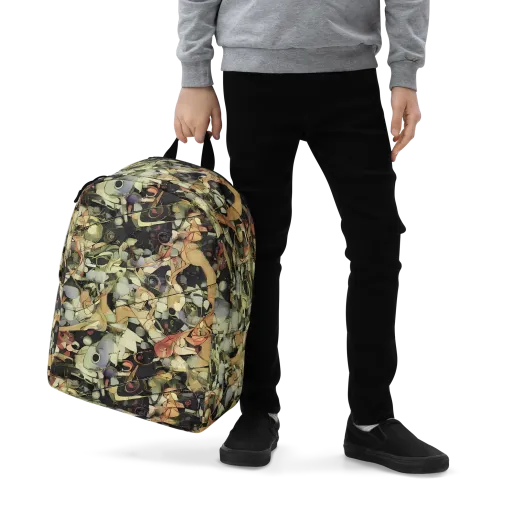 Olive Riddle on a Minimalist Backpack