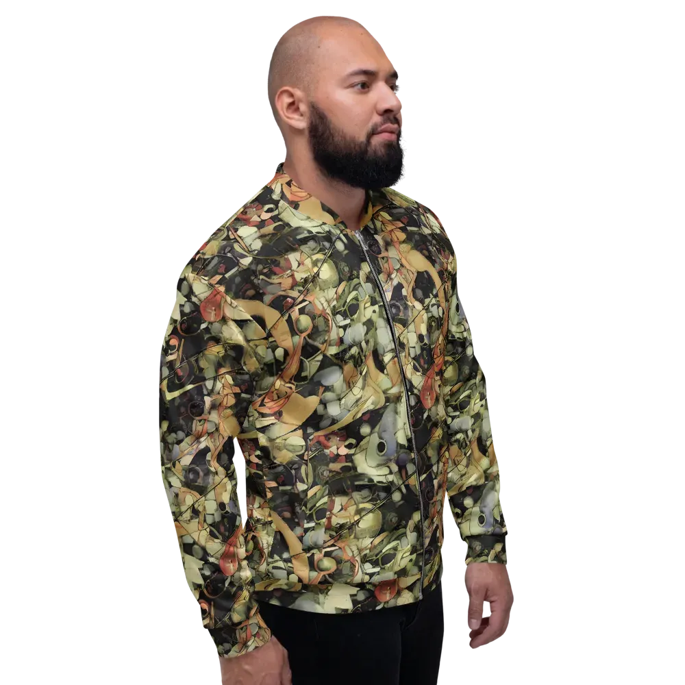 Olive Riddle on Bomber Jacket — Right