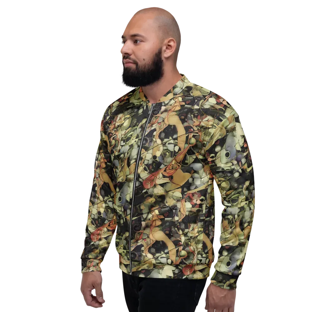 Olive Riddle on Bomber Jacket — Left
