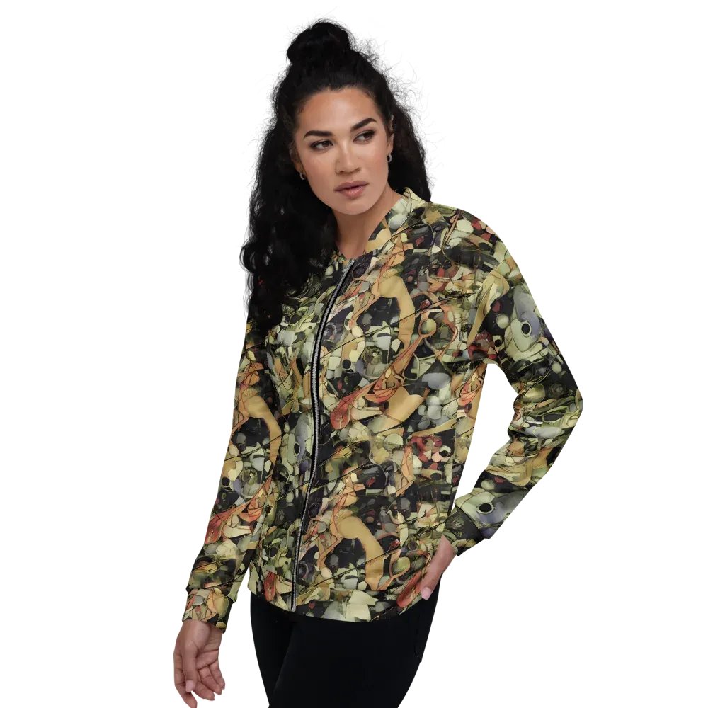 Olive Riddle on Bomber Jacket — Left