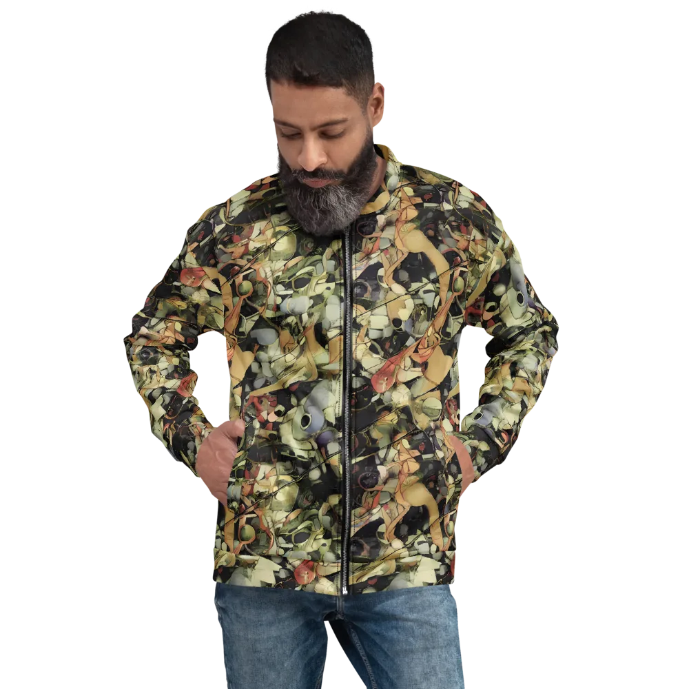 Olive Riddle on Bomber Jacket — Front
