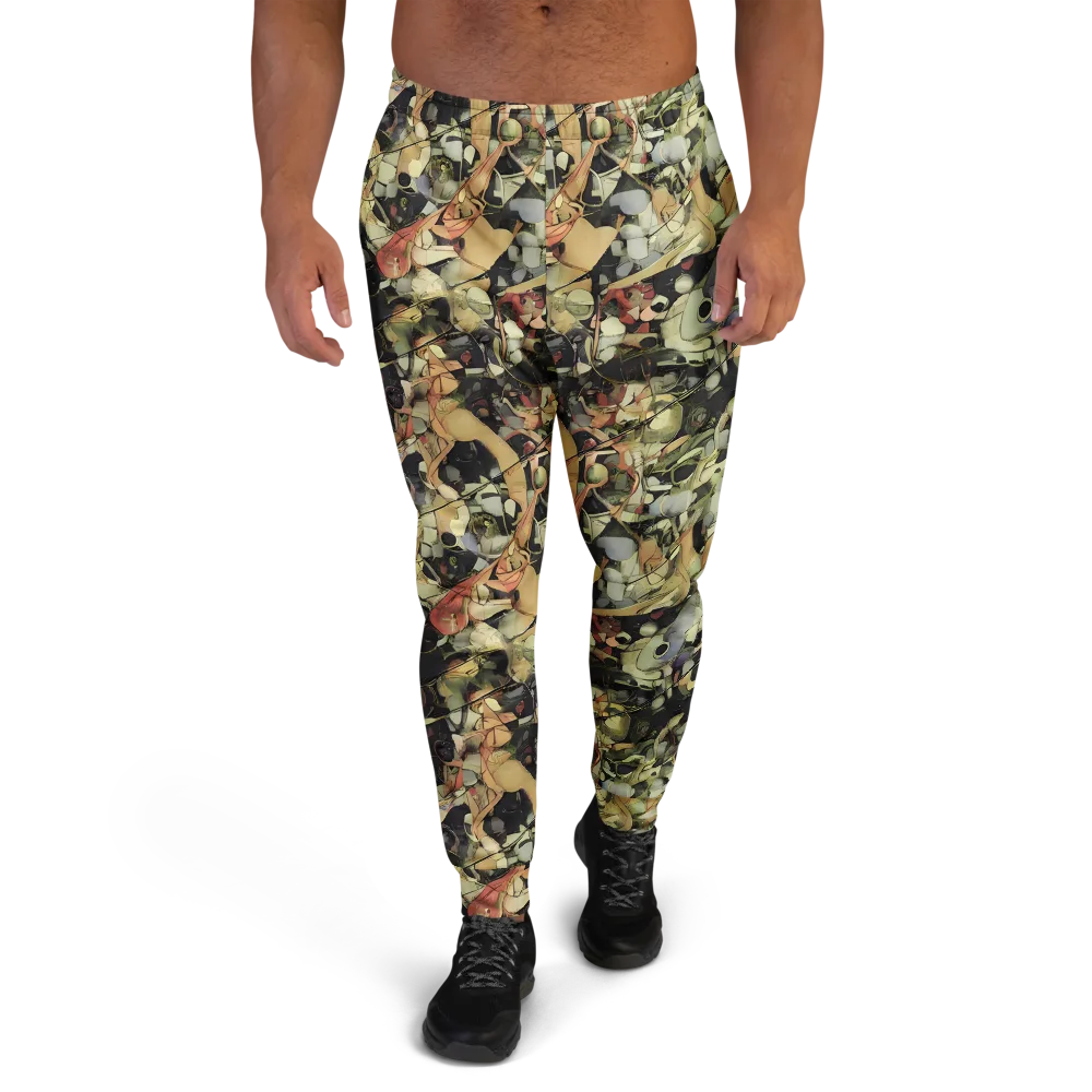 Olive Riddle on Men's Joggers — Front