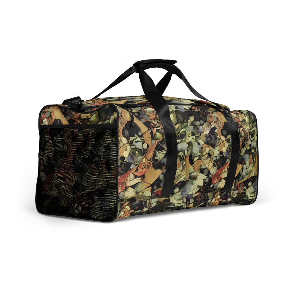 Olive Riddle on Duffle Bag — Right Front