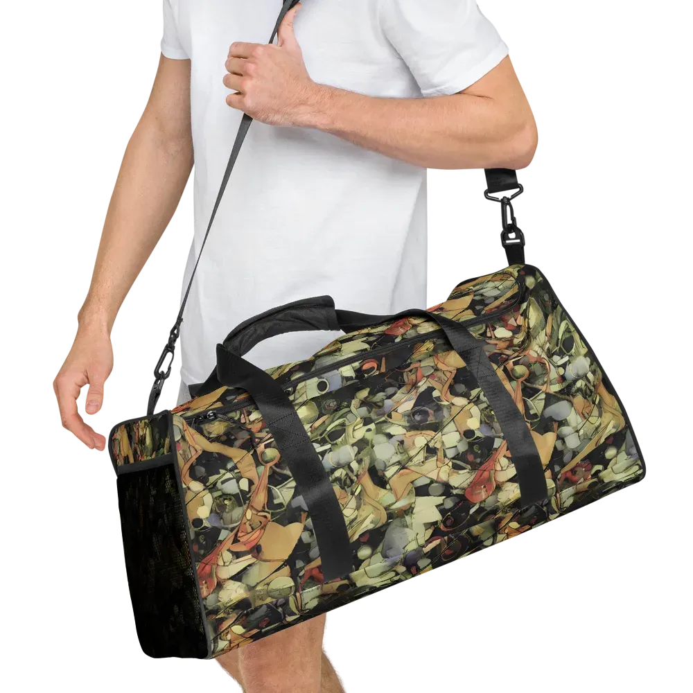 Olive Riddle on Duffle Bag — Right Front