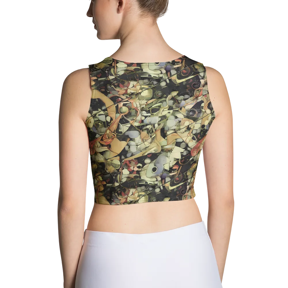 Olive Riddle on Crop Top — Back