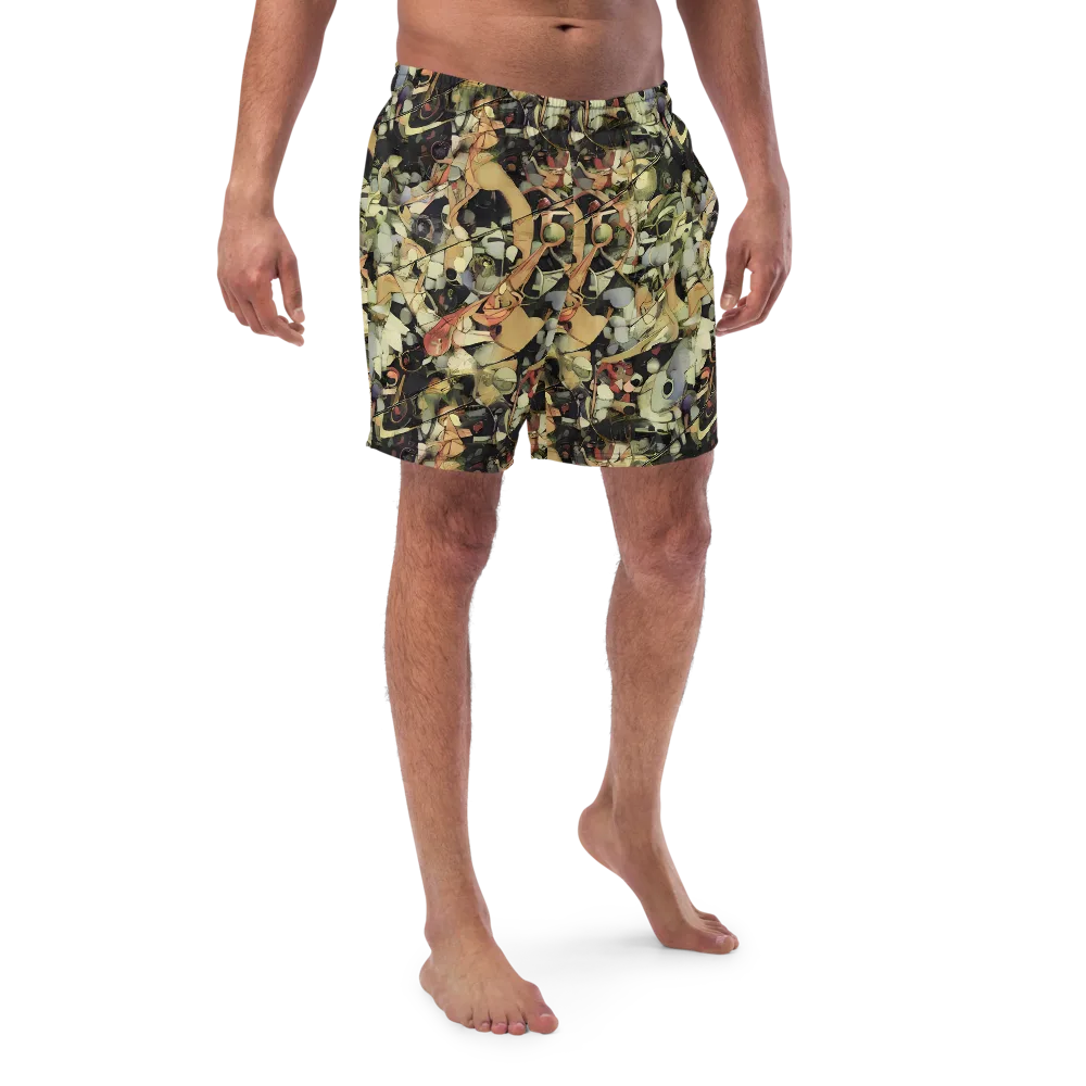 Olive Riddle on Swim Trunks — Front