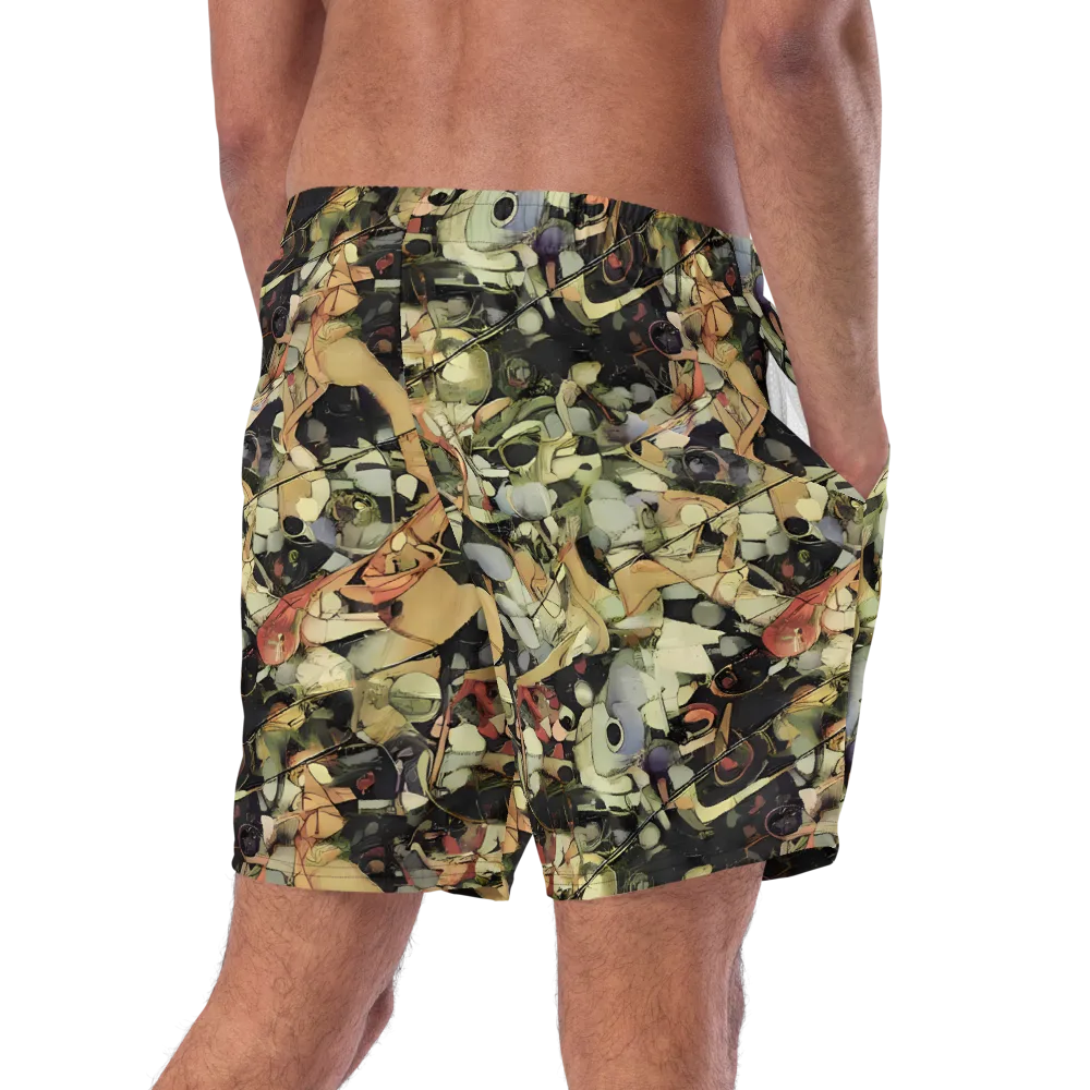 Olive Riddle on Swim Trunks — Right Back