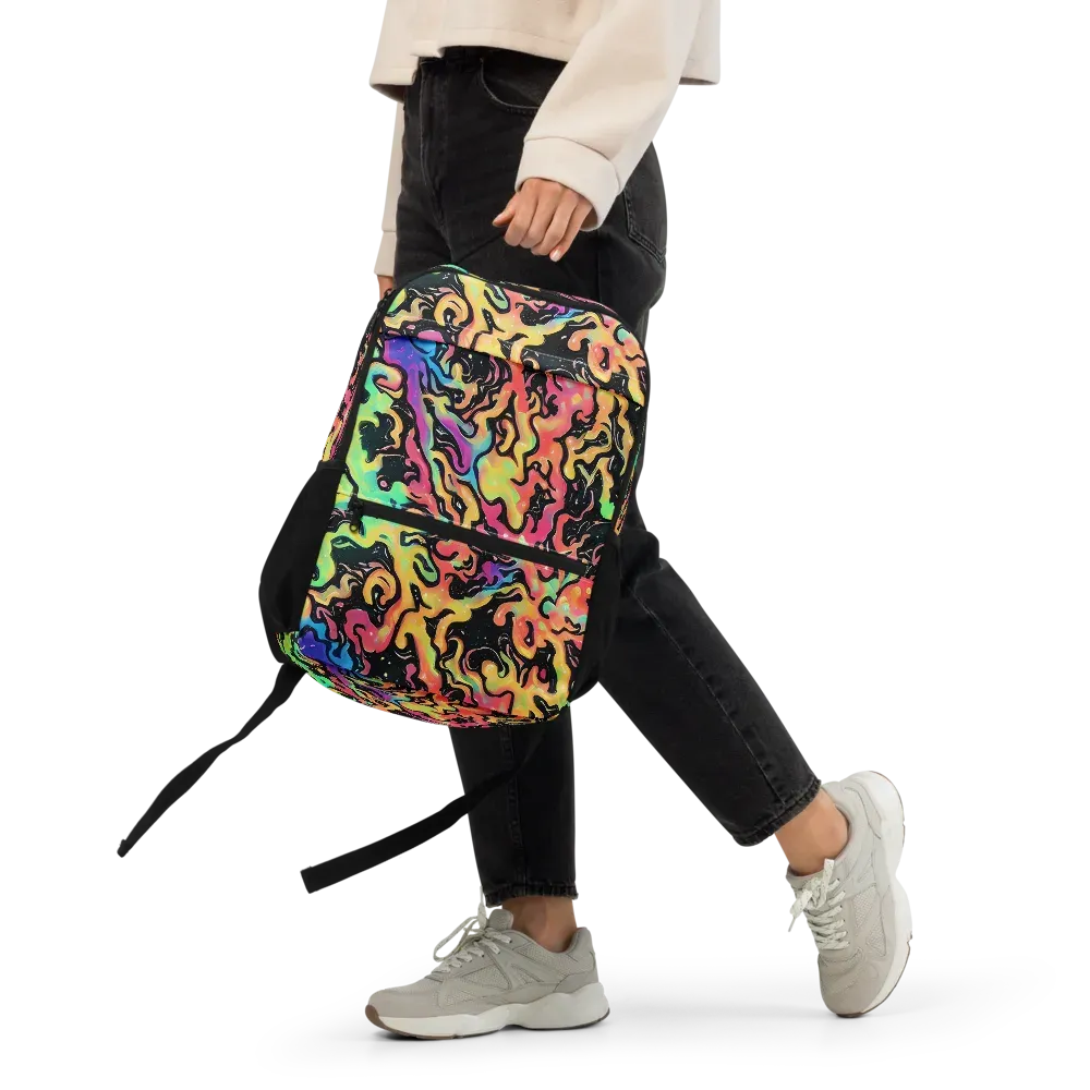 Candy Inferno on Utility Backpack — Front