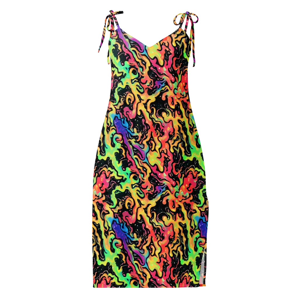 Candy Inferno on Slip Dress — Front