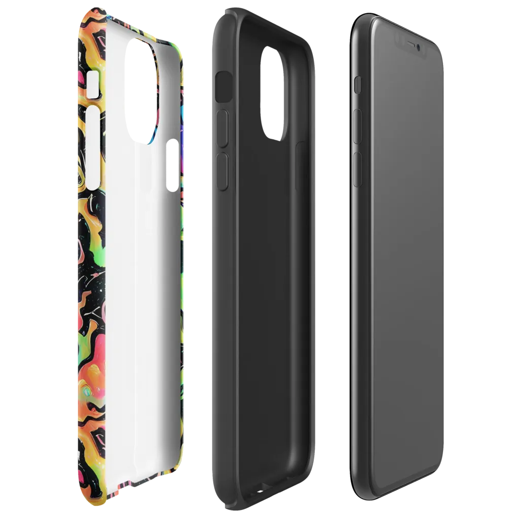 Candy Inferno on Tough Case for iPhone® — Right