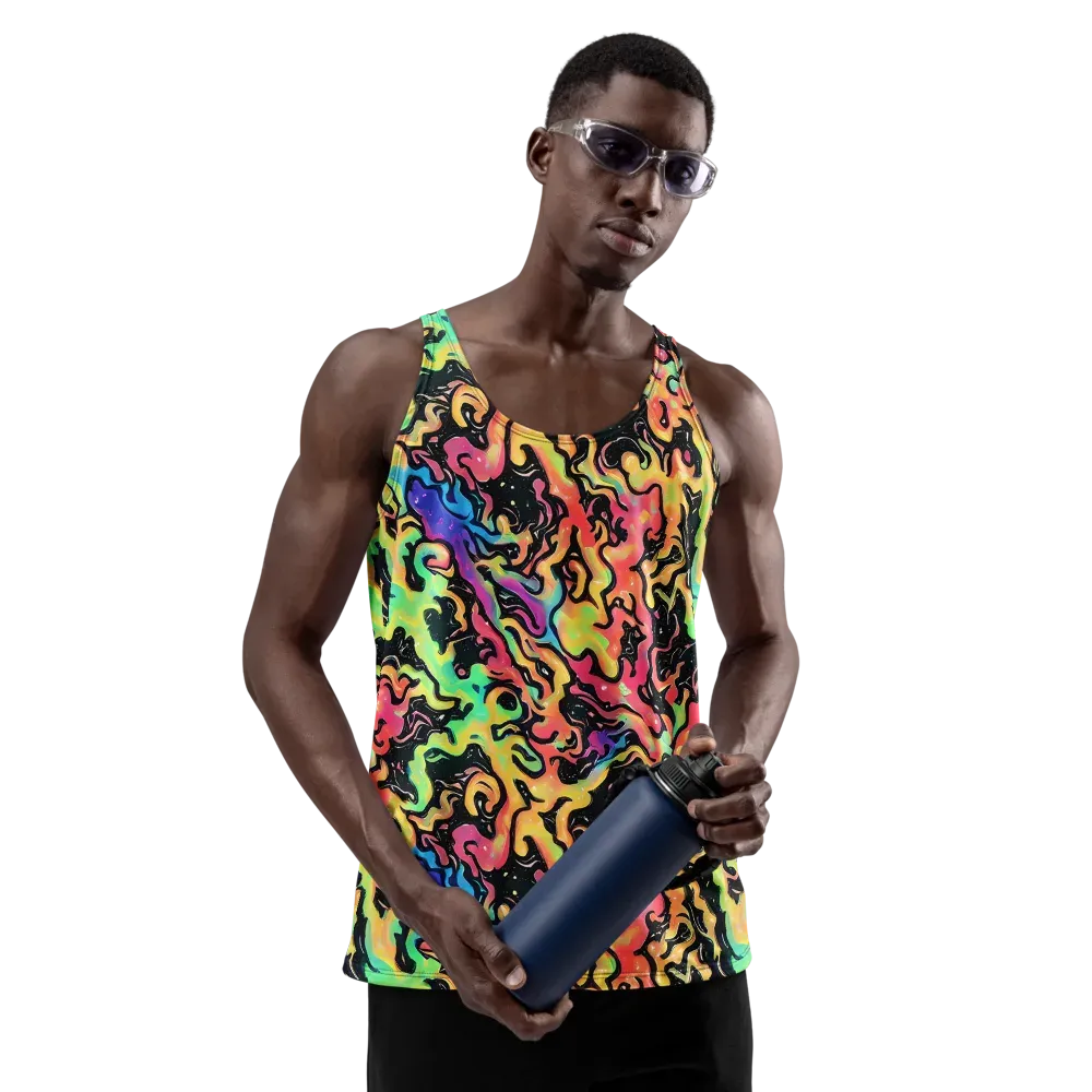 Candy Inferno on Men's Tank Top — Front